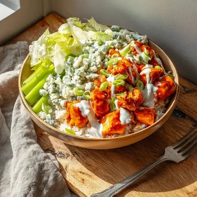 Spicy Buffalo Chicken Bowls: Easy, Flavorful Weeknight Meal