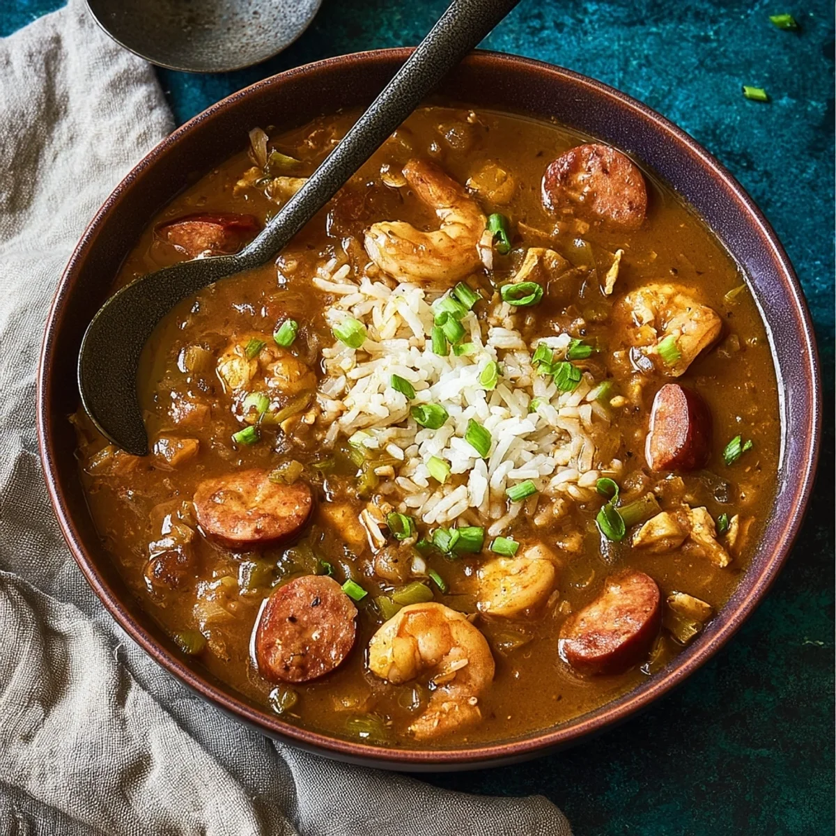 Spicy Cajun Gumbo: A Deeply Flavorful Family Bowl