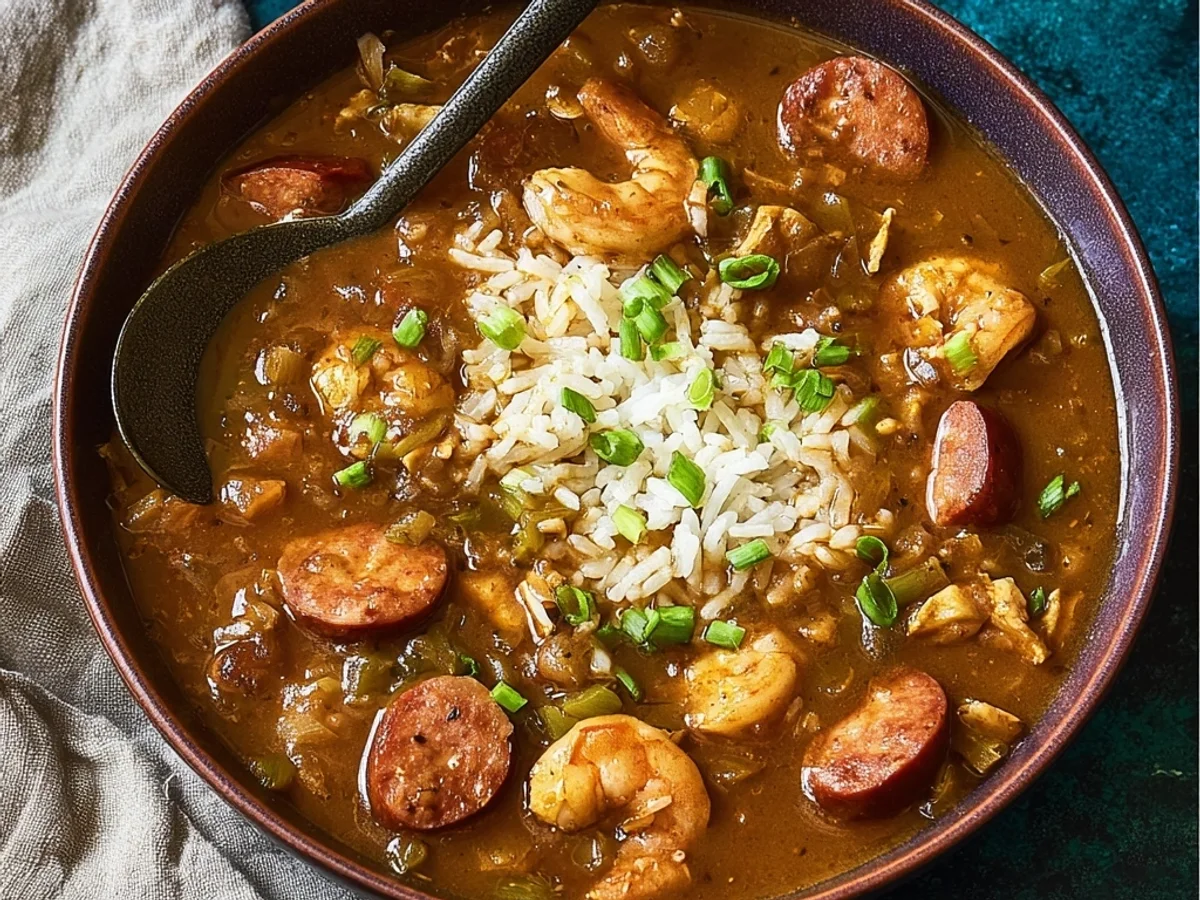 Spicy Cajun Gumbo: A Deeply Flavorful Family Bowl - Featured Image