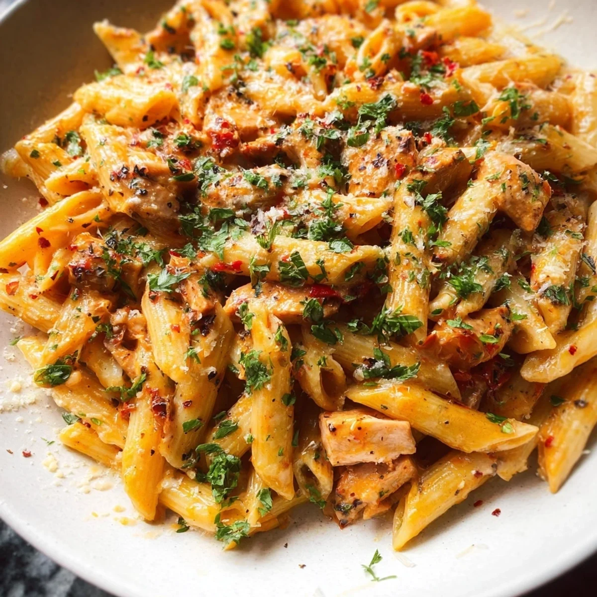 Spicy Turkey Ham Tomato Pasta: Quick & Flavorful Dinner