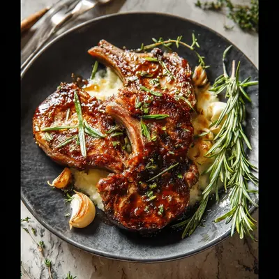 Sweet & Savory Brown Sugar Lamb Chops Recipe