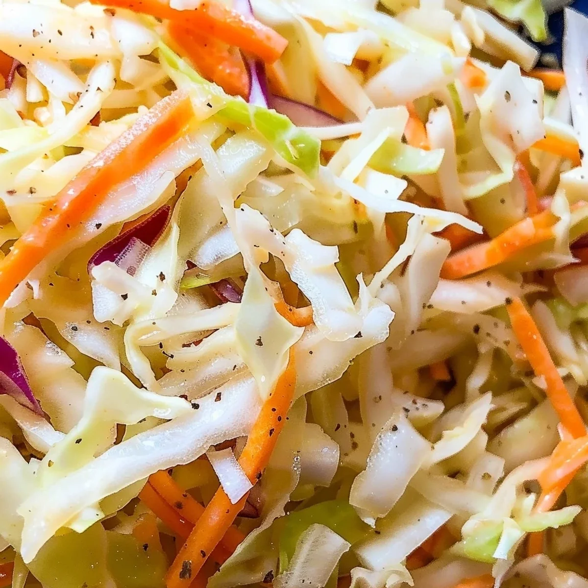 Sweet Vinegar Coleslaw: A Tangy Southern Side Dish