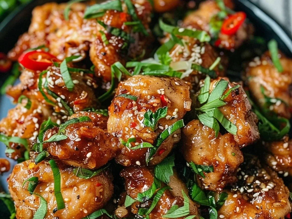 Taiwanese Air Fryer Salt and Pepper Chicken: Crispy Bites - Featured Image