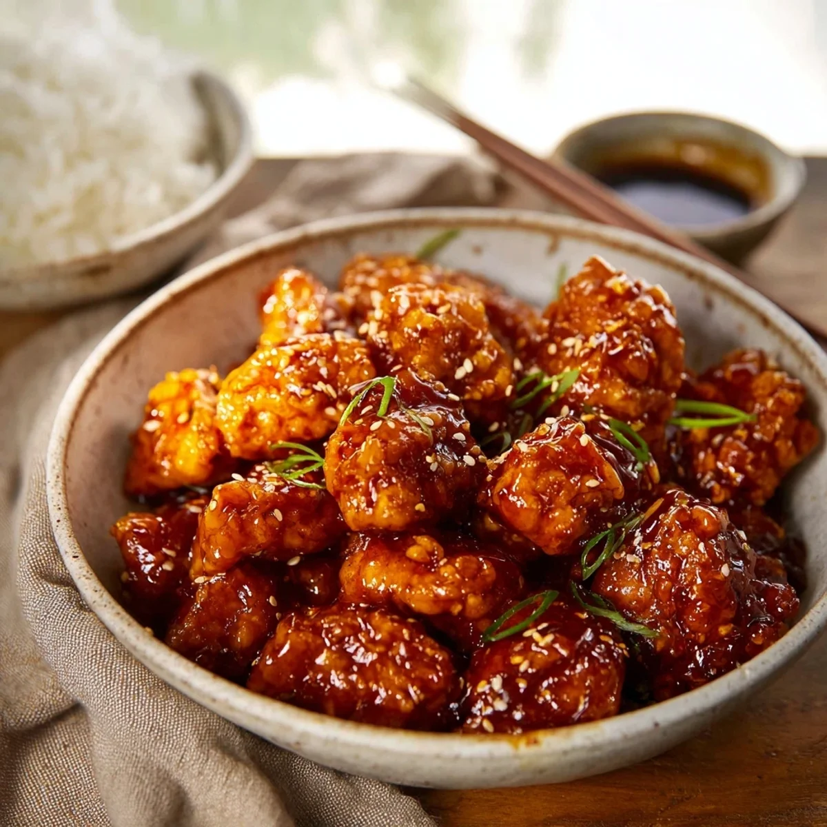 Tangy 3-Ingredient Orange Chicken with BBQ Marmalade