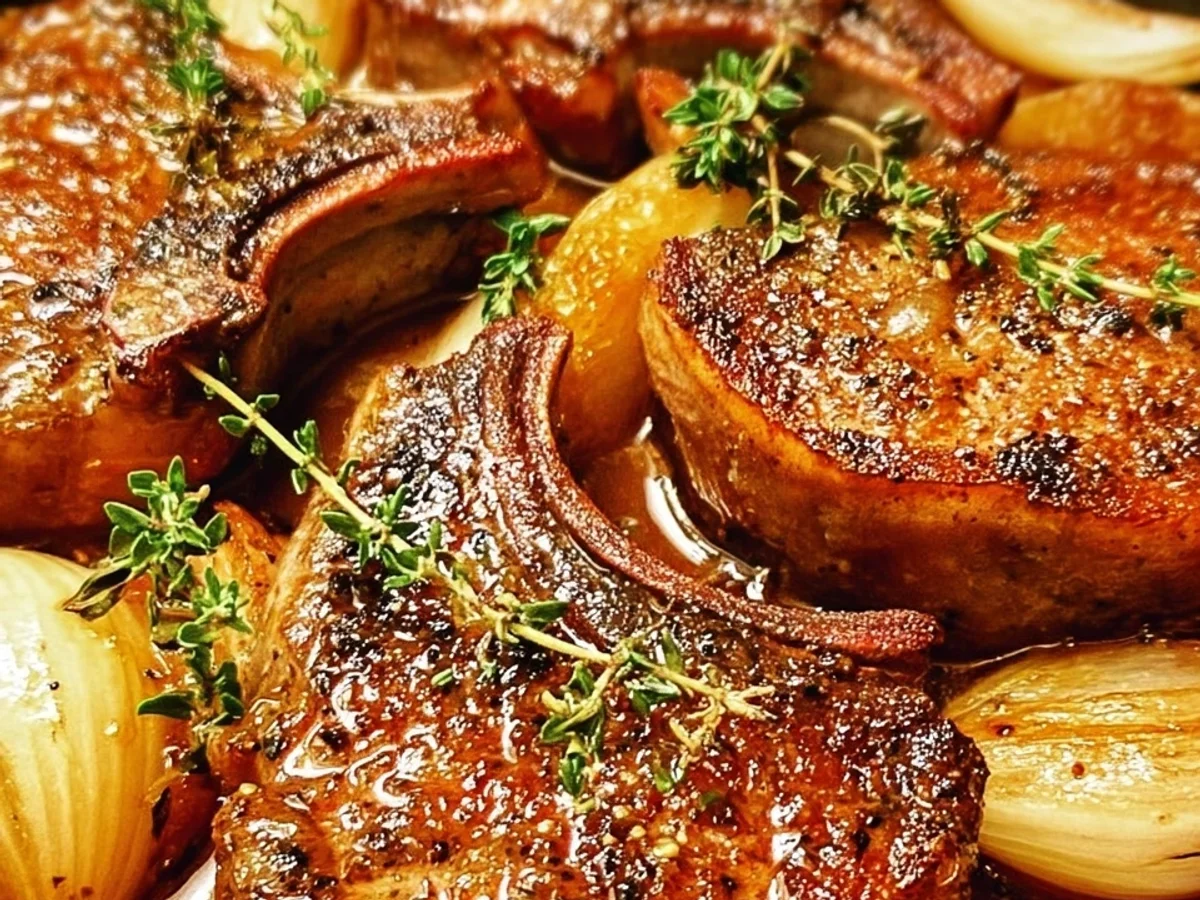 Tender Apple Butter Lamb Chops: Fall's Best Dinner - Featured Image