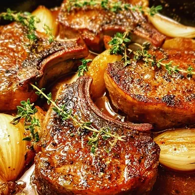 Tender Apple Butter Lamb Chops: Fall's Best Dinner