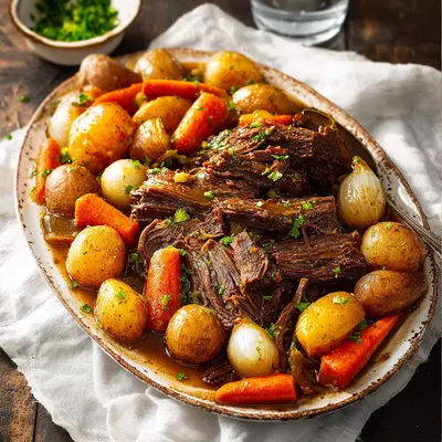 Tender Crock Pot Pot Roast for Simple Dinners