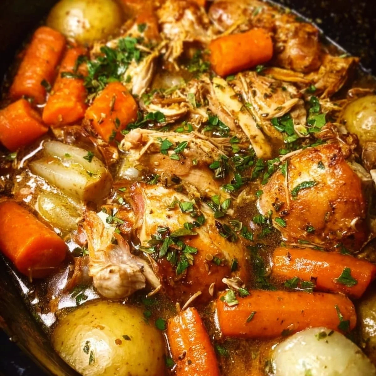 Tender Crockpot Chicken Pot Roast: Simple Dinner
