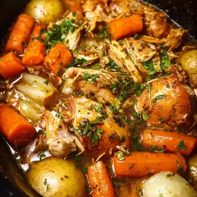 Tender Crockpot Chicken Pot Roast: Simple Dinner