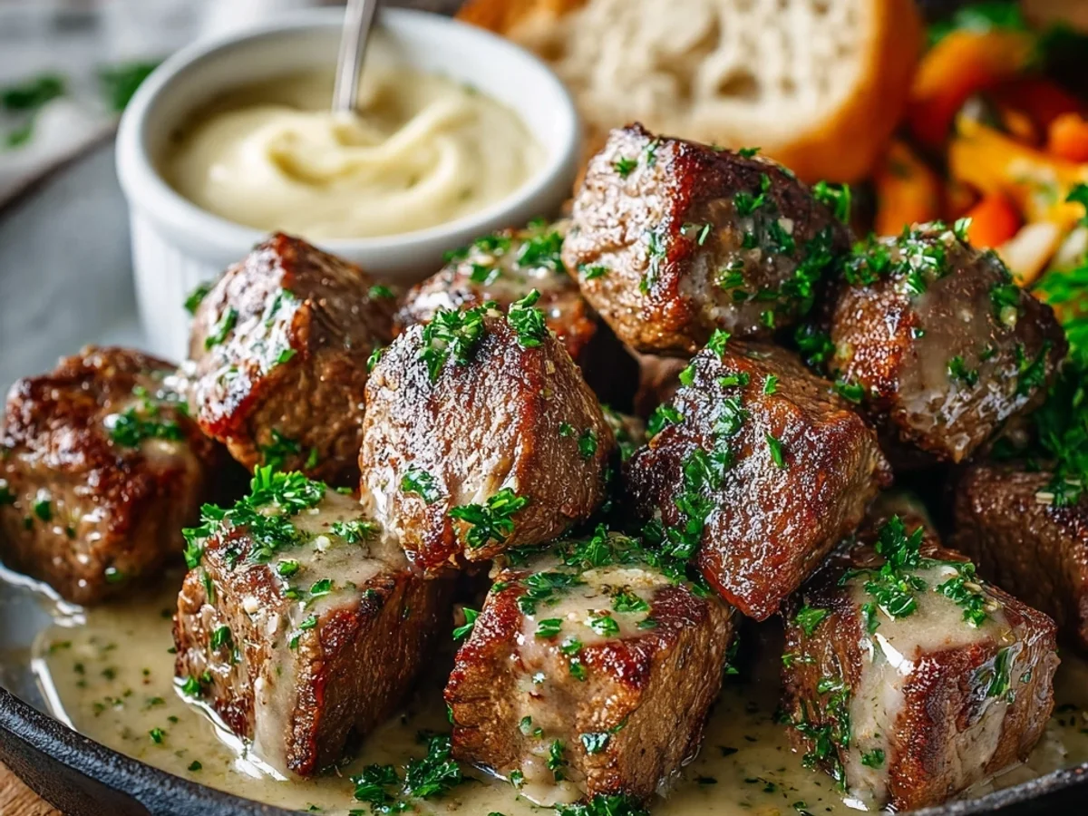 Tender Garlic Butter Steak Bites: A Weeknight Favorite - Featured Image