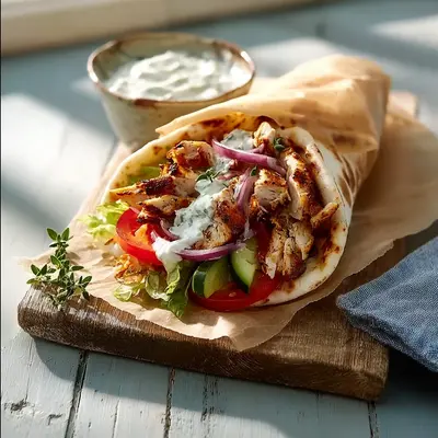 Tender Greek Chicken Gyros: An Authentic Recipe