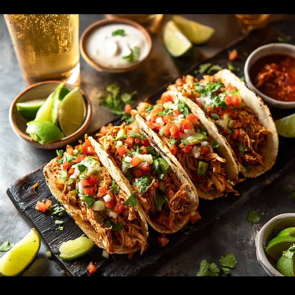 Tender Pulled Chicken Tacos Recipe for Weeknights