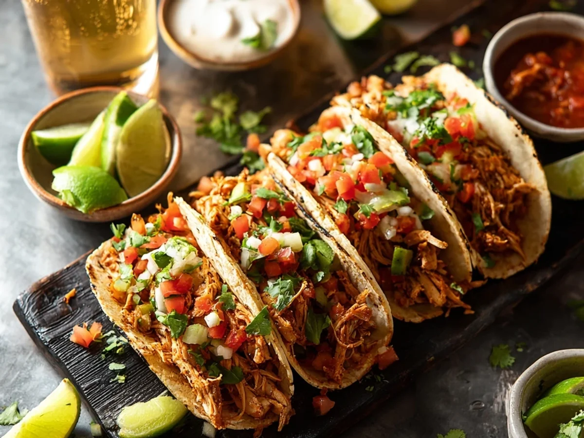 Tender Pulled Chicken Tacos Recipe for Weeknights - Featured Image