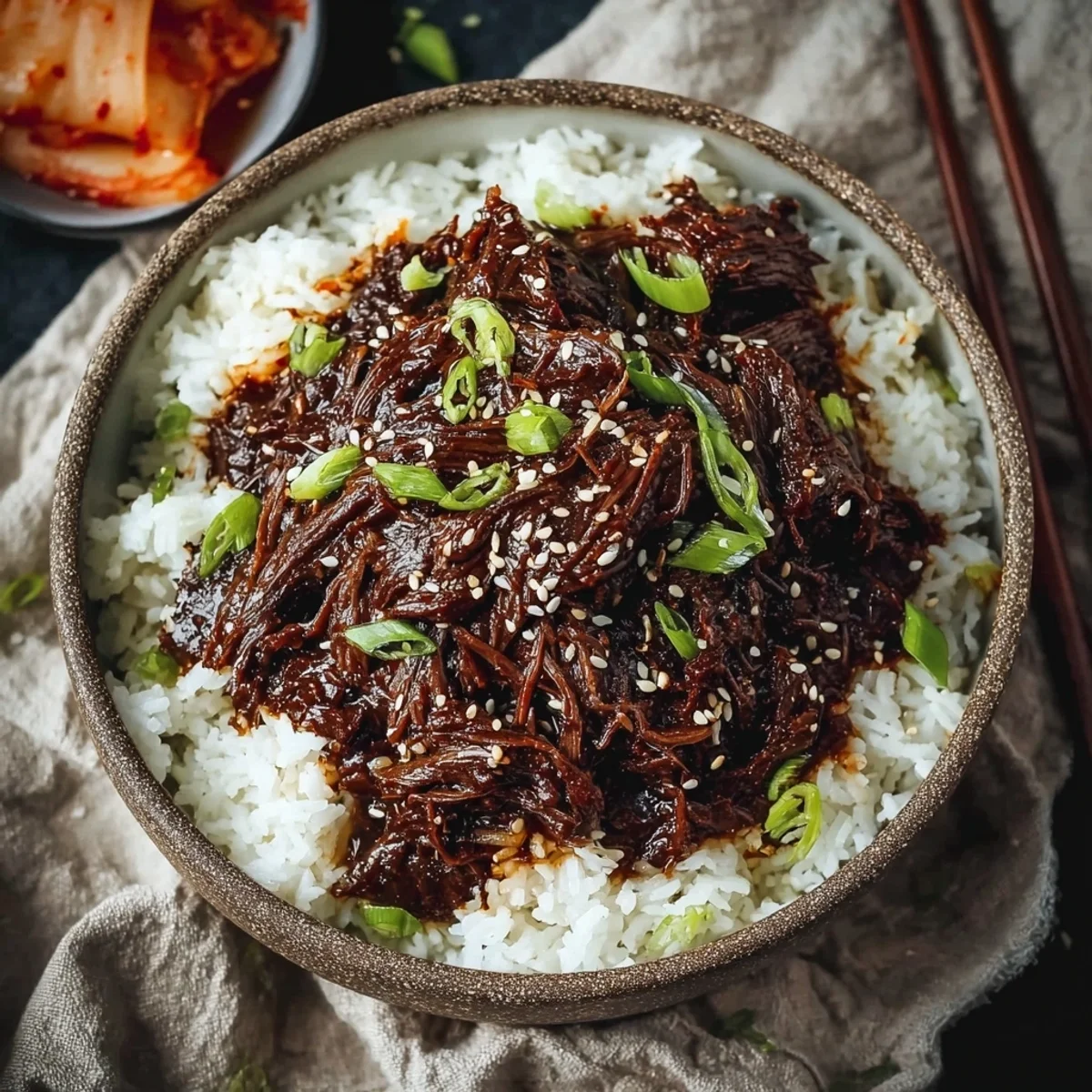 Tender Slow Cooker Korean Beef: Easy Family Dinner