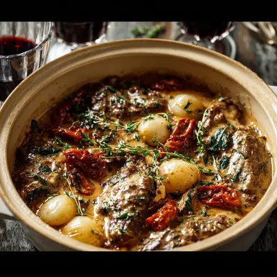 Tender Slow Cooker Valentine's Beef