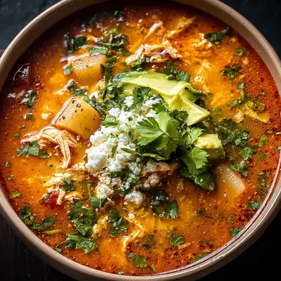 Tex-Mex Creamy Salsa Potato Soup