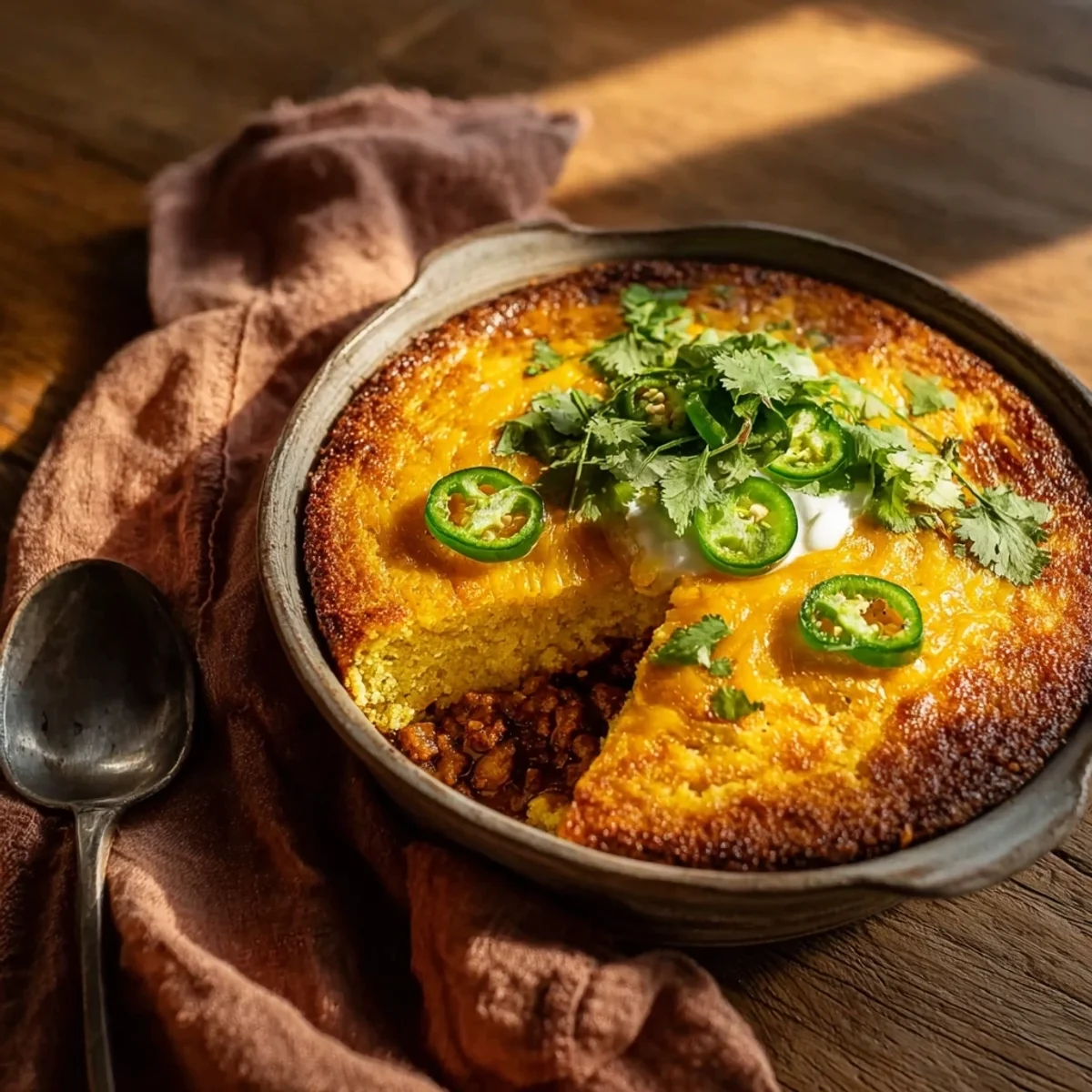 Texas Tamale Pie: Hearty Comfort Food Recipe