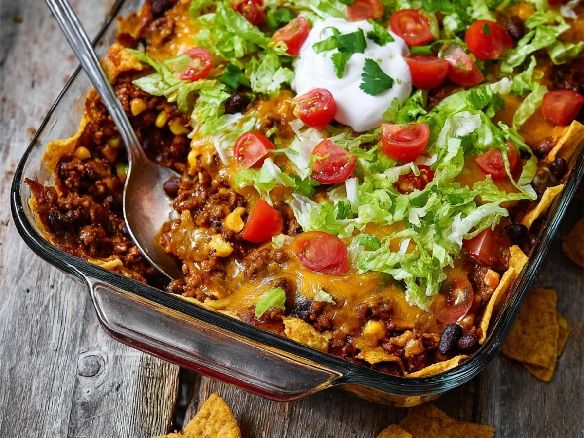 Walking Taco Casserole: Quick & Easy Weeknight Meal - Featured Image