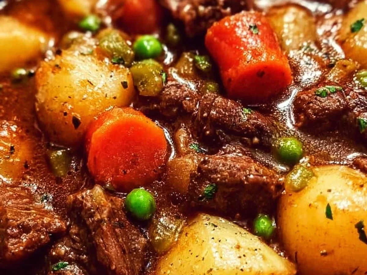 Wholesome Crockpot Beef Stew: Hearty & Simple Dinner - Featured Image